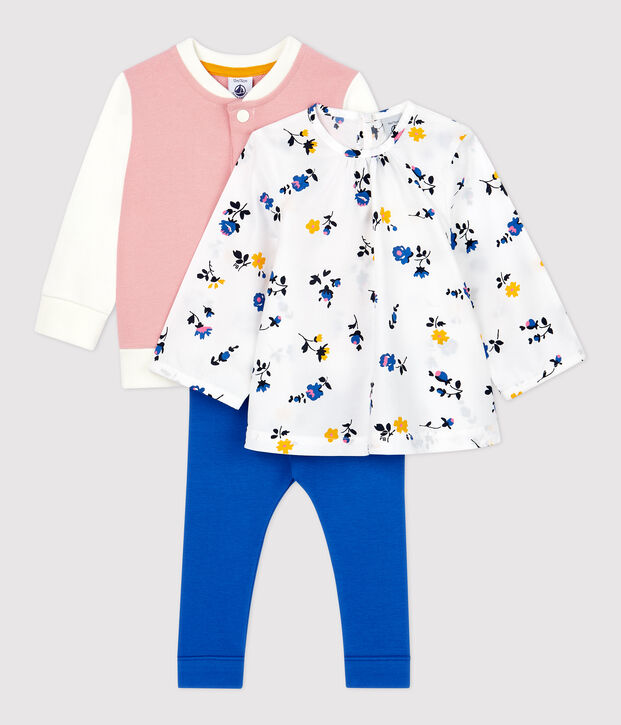 Ensemble trois pi&egrave;ces b&eacute;b&eacute;. multicouleur